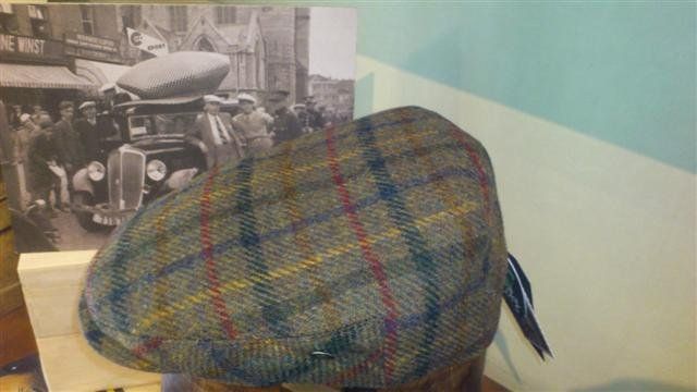 Gorra lana HarrisTweed 11london 2696