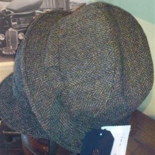 Sombreros modelo inglés de HarrisTweed.