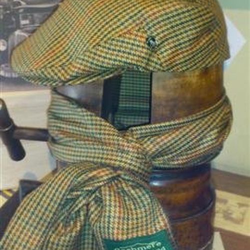 Conjunto Gorra y Bufanda Lana Cashmere color 3660