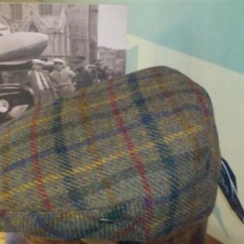 Gorra lana HarrisTweed 11london 2696