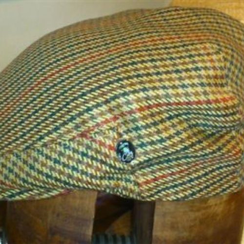 Gorra Lana Cashmere 8london 3660 (Cuadro Clásico)